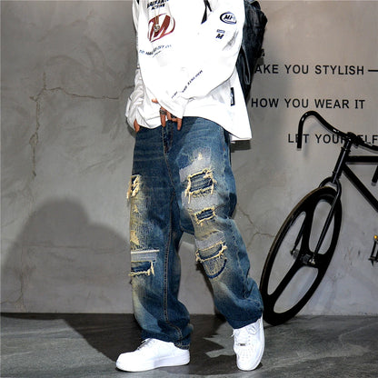VDR_RIPPED_05 ☰ PATCH JEANS-VOIDWEAR™