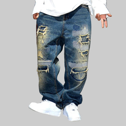 VDR_RIPPED_05 ☰ PATCH JEANS-VOIDWEAR™