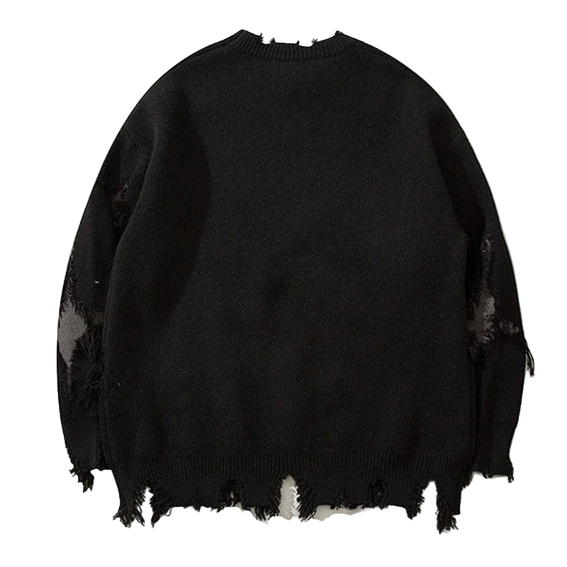 VDR_SHADOW_09//KNIT SWEATER-VOIDWEAR™