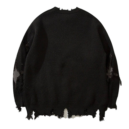 VDR_SHADOW_09//KNIT SWEATER-VOIDWEAR™