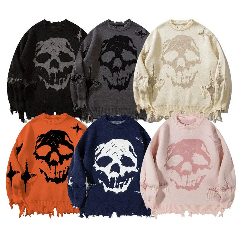 VDR_SHADOW_09//KNIT SWEATER-VOIDWEAR™