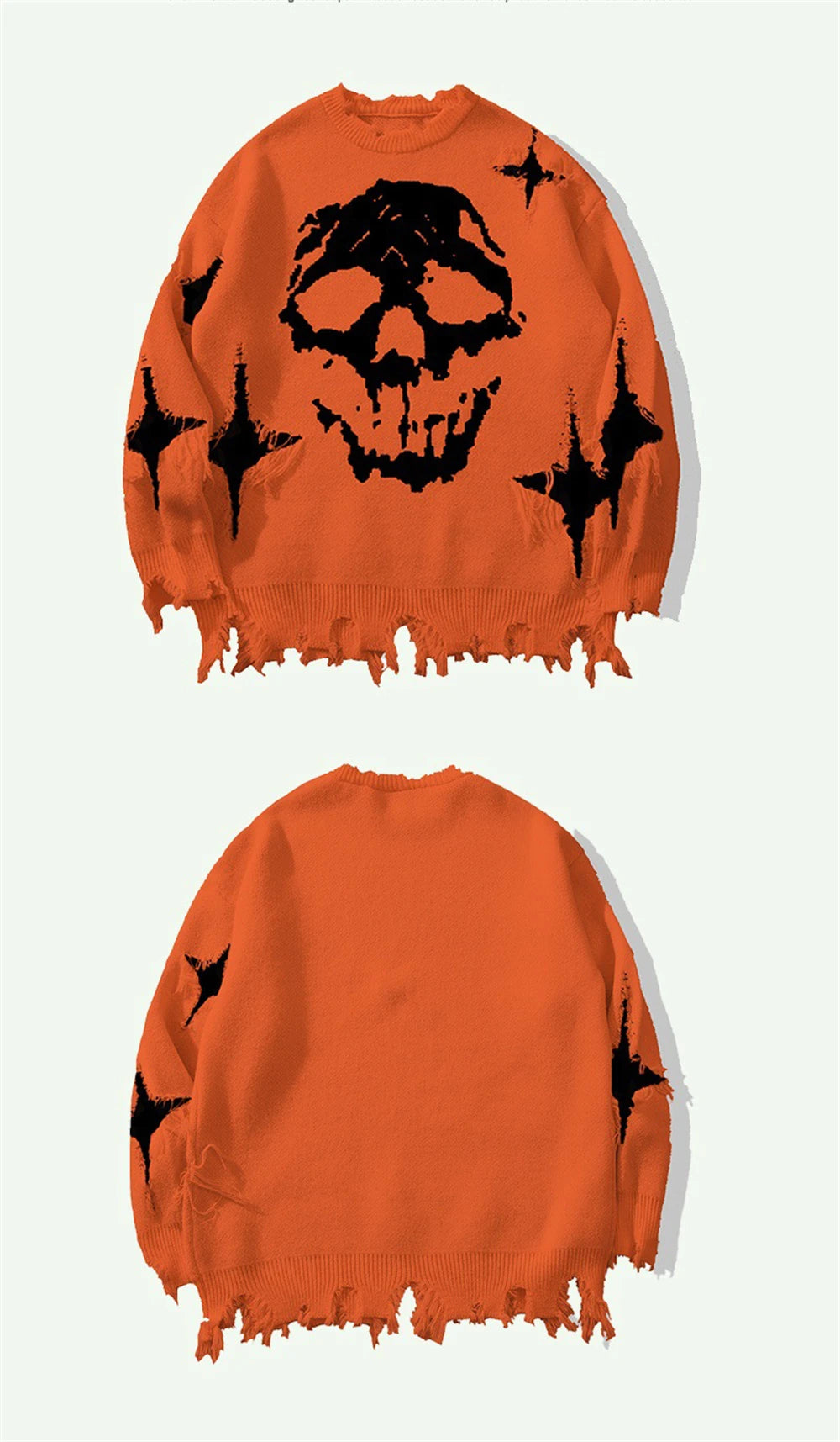 VDR_SHADOW_09//KNIT SWEATER-VOIDWEAR™