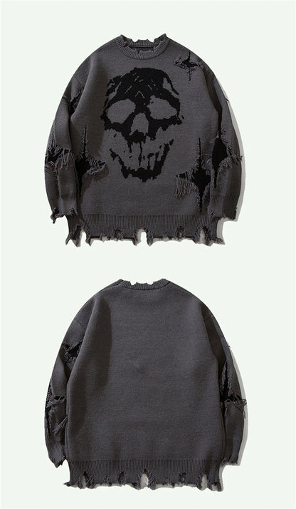 VDR_SHADOW_09//KNIT SWEATER-VOIDWEAR™