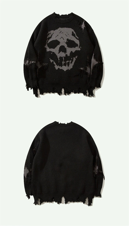 VDR_SHADOW_09//KNIT SWEATER-VOIDWEAR™