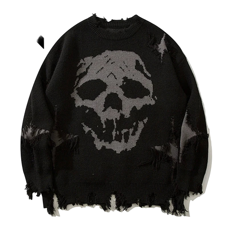 VDR_SHADOW_09//KNIT SWEATER-VOIDWEAR™
