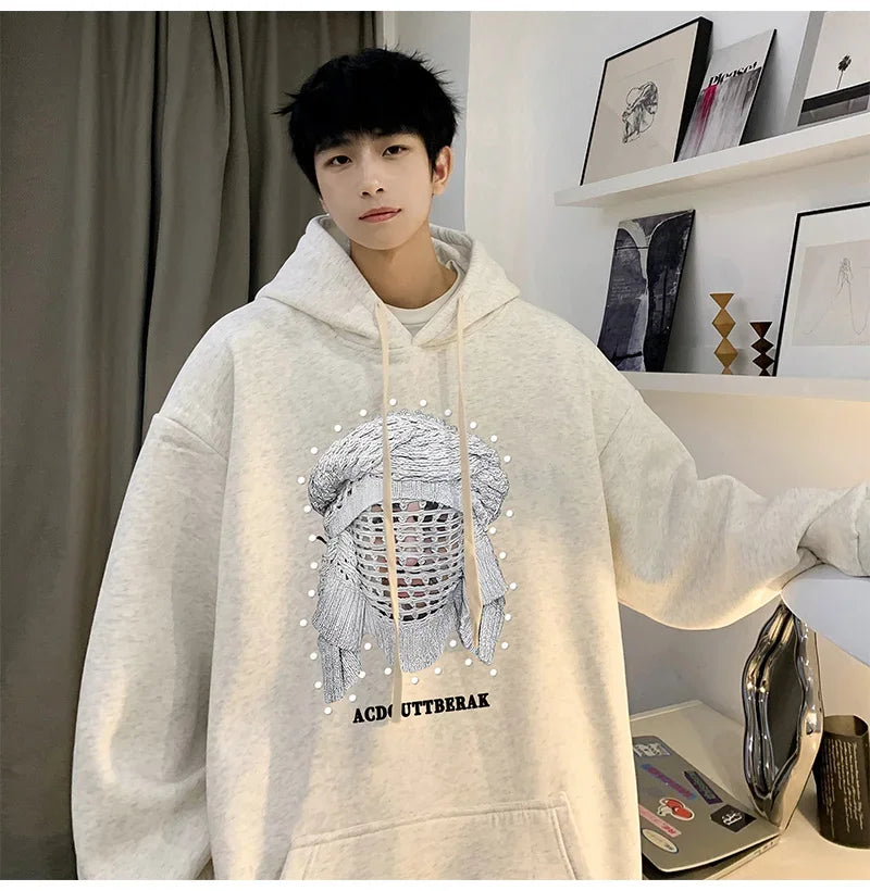 VDR_SHDW_07 // VANISH — Oversized Graphic Hoodie-VOIDWEAR™