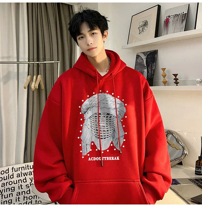 VDR_SHDW_07 // VANISH — Oversized Graphic Hoodie-VOIDWEAR™