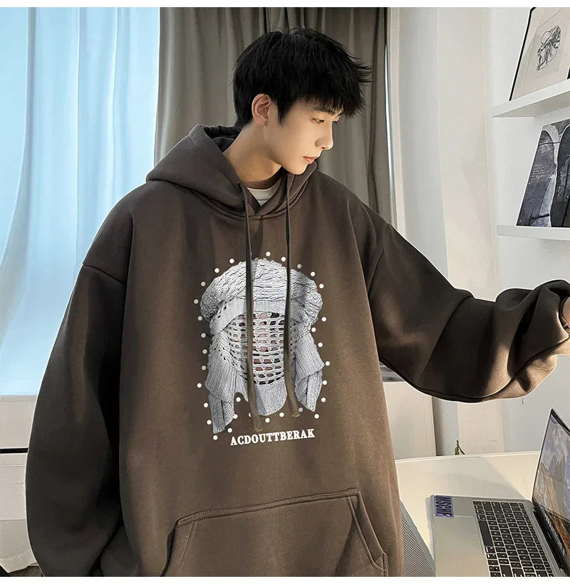 VDR_SHDW_07 // VANISH — Oversized Graphic Hoodie-VOIDWEAR™
