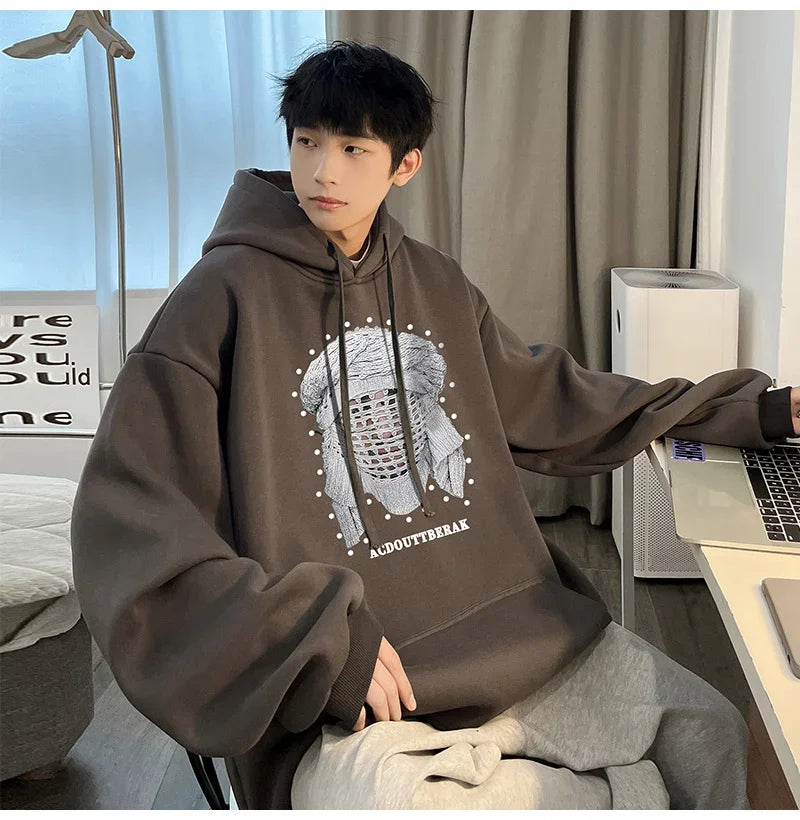VDR_SHDW_07 // VANISH — Oversized Graphic Hoodie-VOIDWEAR™