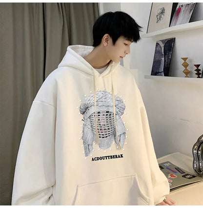 VDR_SHDW_07 // VANISH — Oversized Graphic Hoodie-VOIDWEAR™