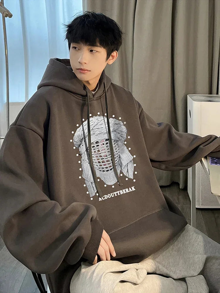 VDR_SHDW_07 // VANISH — Oversized Graphic Hoodie-VOIDWEAR™