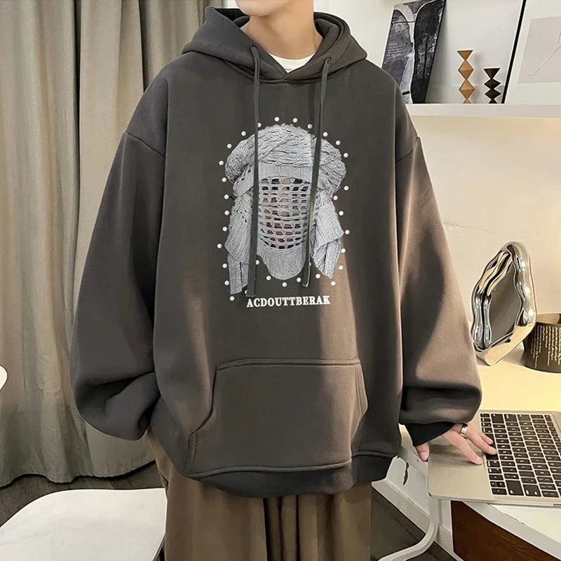 VDR_SHDW_07 // VANISH — Oversized Graphic Hoodie-VOIDWEAR™
