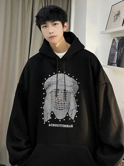 VDR_SHDW_07 // VANISH — Oversized Graphic Hoodie-VOIDWEAR™