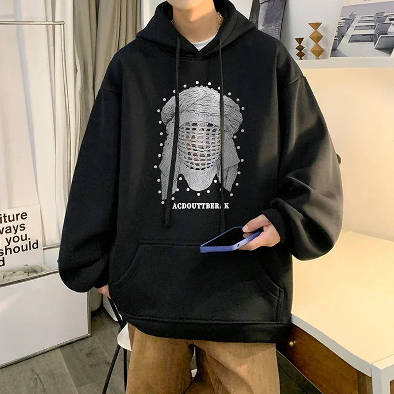 VDR_SHDW_07 // VANISH — Oversized Graphic Hoodie-VOIDWEAR™