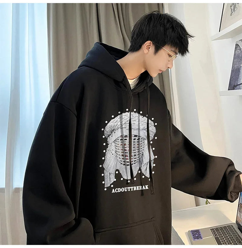 VDR_SHDW_07 // VANISH — Oversized Graphic Hoodie-VOIDWEAR™