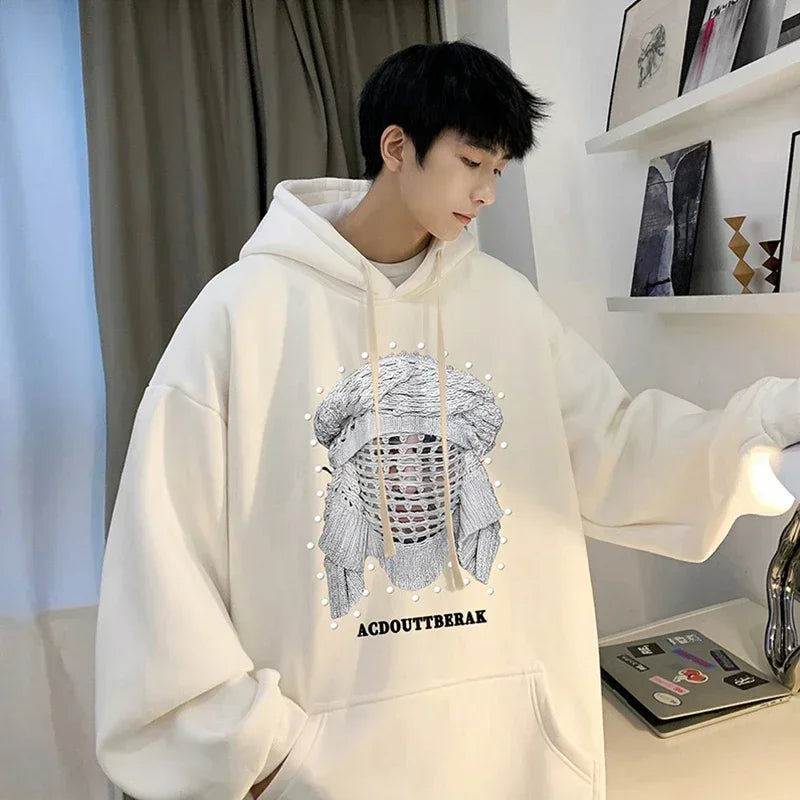 VDR_SHDW_07 // VANISH — Oversized Graphic Hoodie-VOIDWEAR™