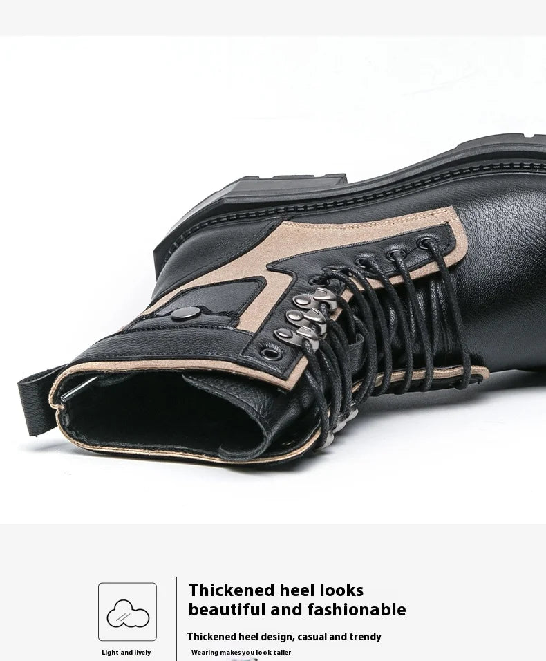 VDR_VANISH_05 Punk Motorcycle Boots-VOIDWEAR™