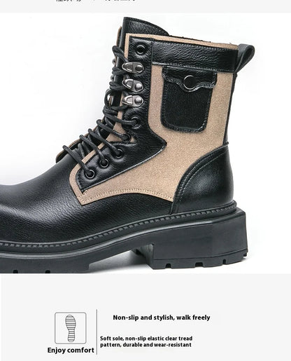 VDR_VANISH_05 Punk Motorcycle Boots-VOIDWEAR™