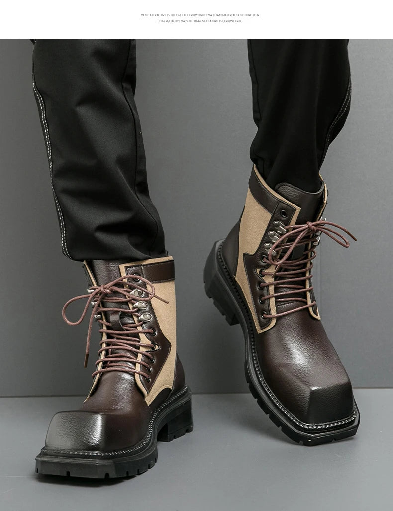 VDR_VANISH_05 Punk Motorcycle Boots-VOIDWEAR™