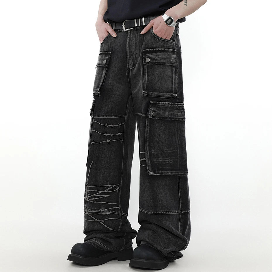 VDR_VANISH_DENIM_28W // ☰PANTS-VOIDWEAR™