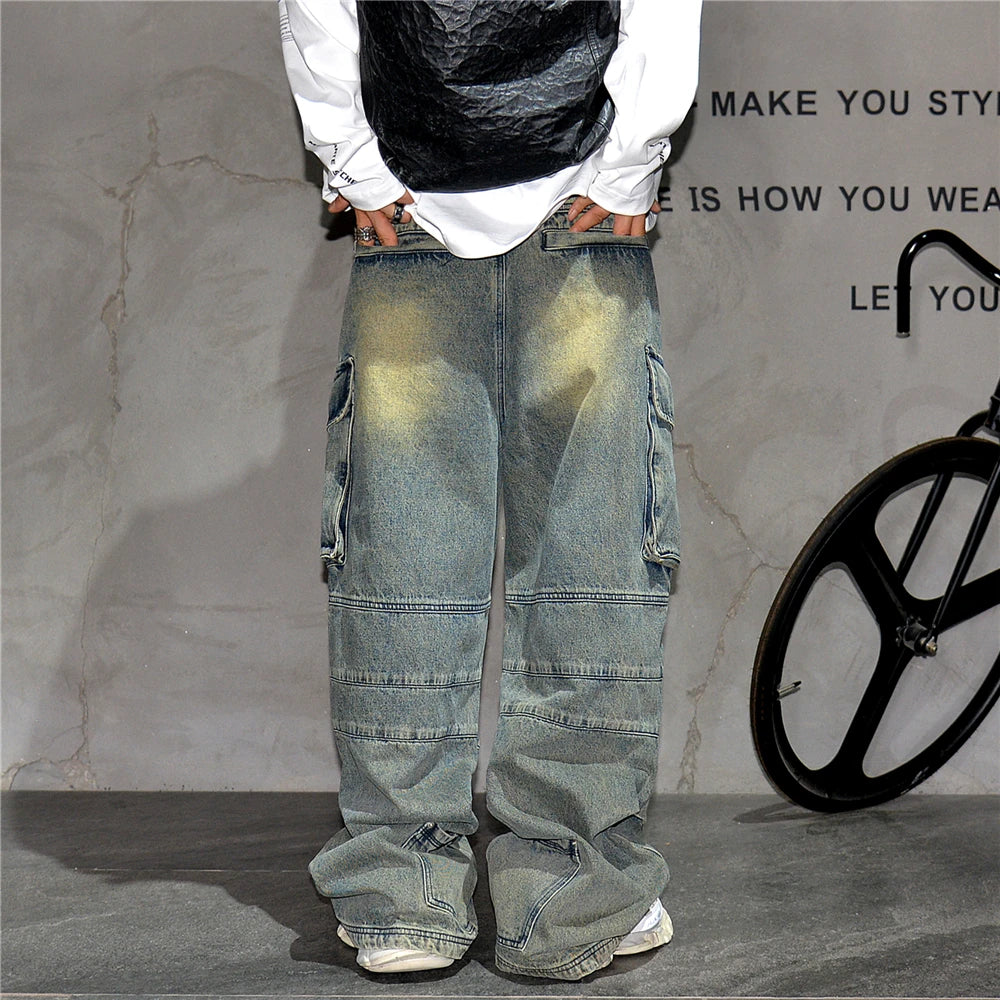 VDR_VANISH_JEANS ☰ — VOIDWEAR Baggy Cargo Denim-VOIDWEAR™