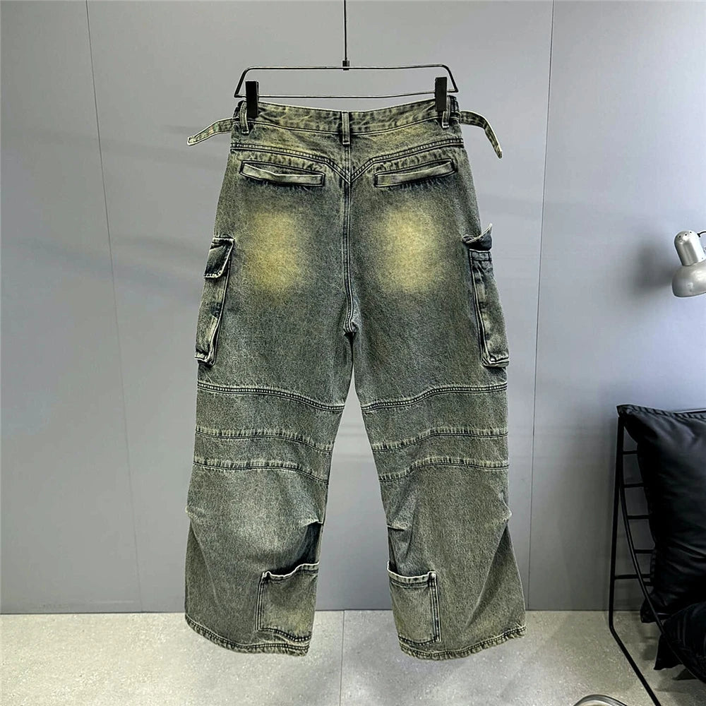 VDR_VANISH_JEANS ☰ — VOIDWEAR Baggy Cargo Denim-VOIDWEAR™