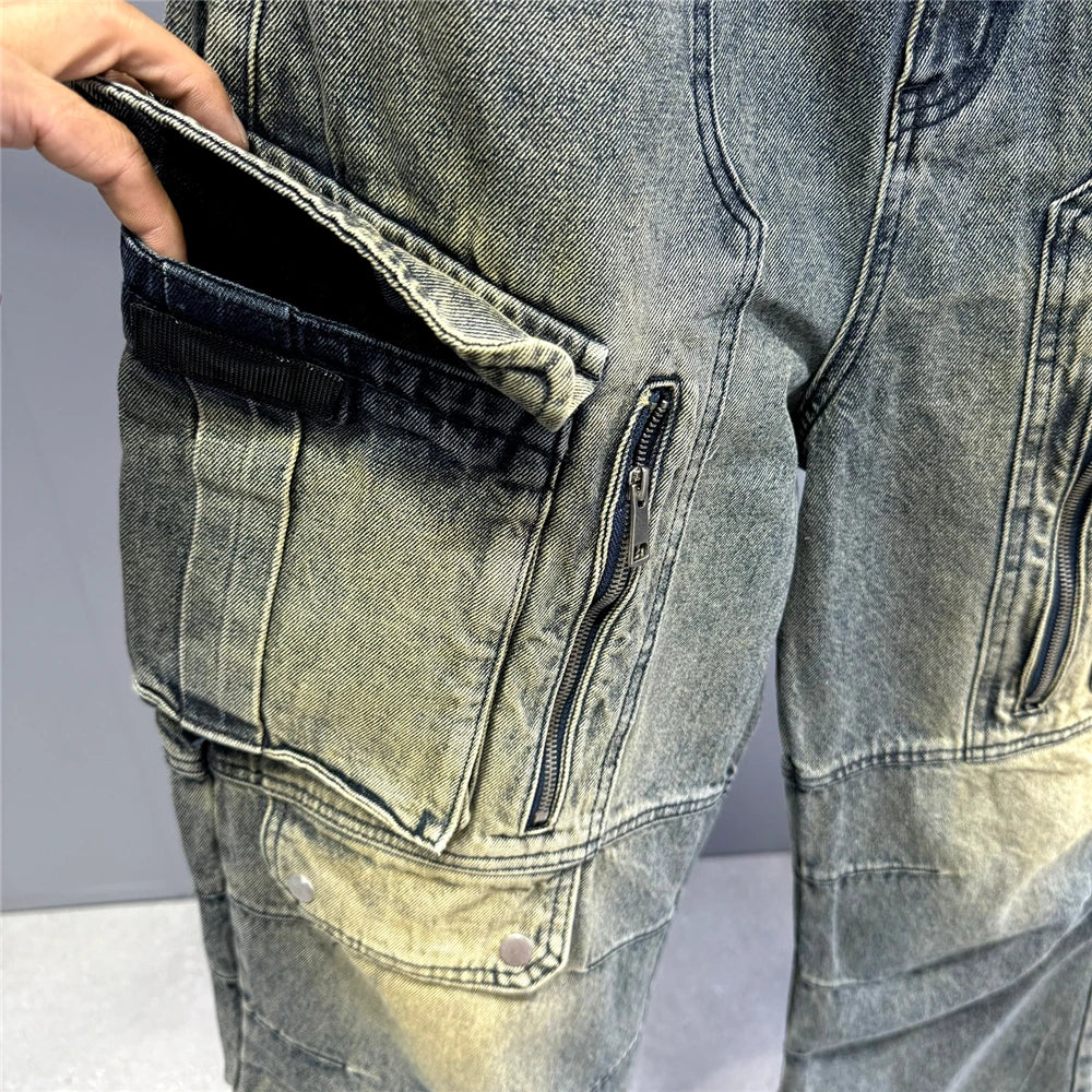 VDR_VANISH_JEANS ☰ — VOIDWEAR Baggy Cargo Denim-VOIDWEAR™