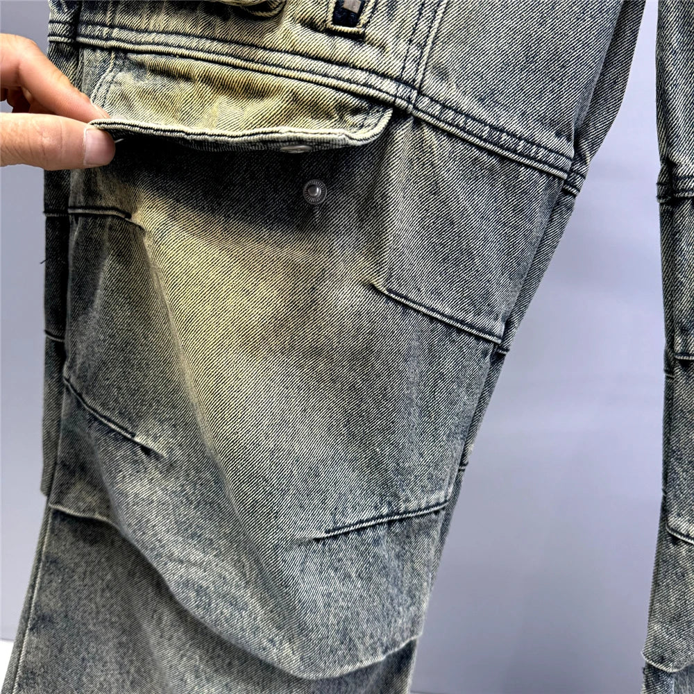 VDR_VANISH_JEANS ☰ — VOIDWEAR Baggy Cargo Denim-VOIDWEAR™