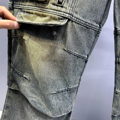 VDR_VANISH_JEANS ☰ — VOIDWEAR Baggy Cargo Denim-VOIDWEAR™