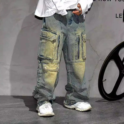 VDR_VANISH_JEANS ☰ — VOIDWEAR Baggy Cargo Denim-VOIDWEAR™