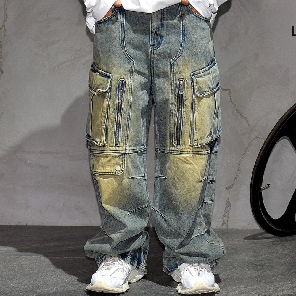 VDR_VANISH_JEANS ☰ — VOIDWEAR Baggy Cargo Denim-VOIDWEAR™