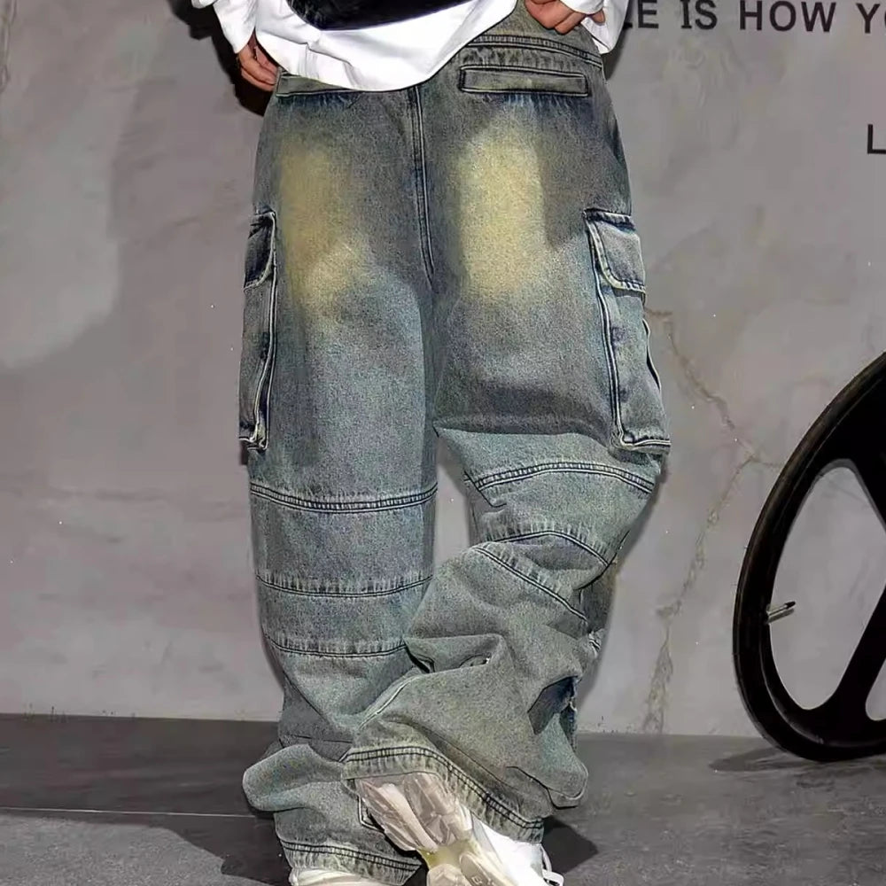 VDR_VANISH_JEANS ☰ — VOIDWEAR Baggy Cargo Denim-VOIDWEAR™