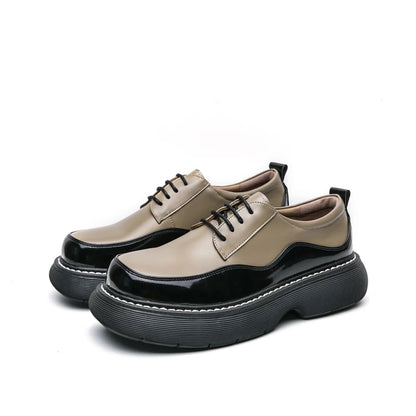 VDR//POMMEL_07 ∆ — Chunky Platform Derby Shoes-VOIDWEAR™