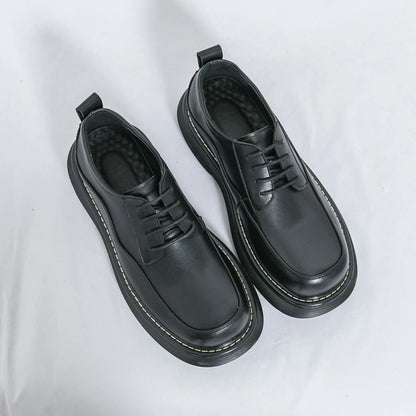 VDR//POMMEL_07 ∆ — Chunky Platform Derby Shoes-VOIDWEAR™