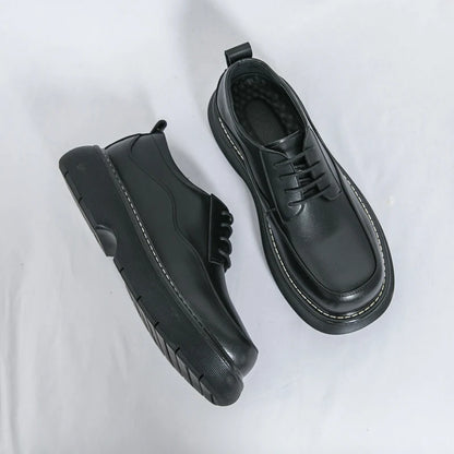 VDR//POMMEL_07 ∆ — Chunky Platform Derby Shoes-VOIDWEAR™