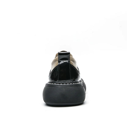 VDR//POMMEL_07 ∆ — Chunky Platform Derby Shoes-VOIDWEAR™