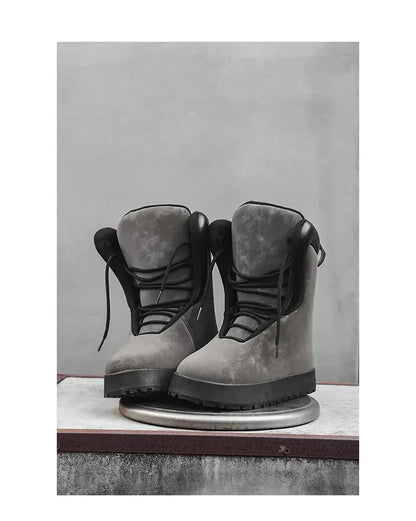 [Product/Model Name] + [Angle/View] + [Visible Aesthetic \& Material Details] + [Fit/Silhouette]