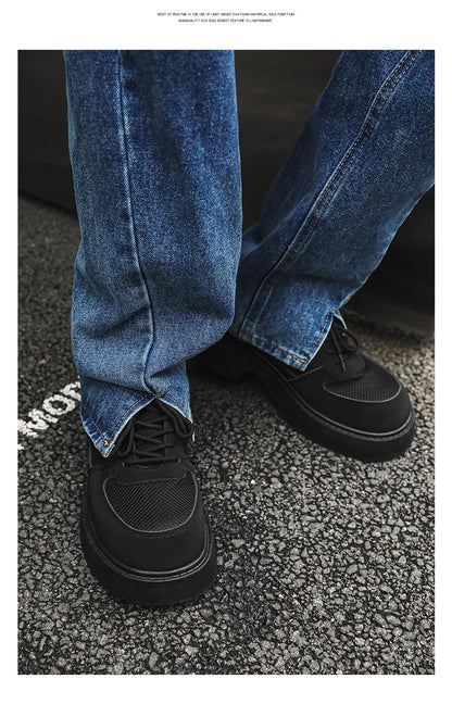 VOIDWEAR SIGNAL_VANISH_13 ☰ men’s summer streetwear shoes with PU upper, breathable mesh, thick sole, and vanish-mode closure, designed for U.S. urban wear