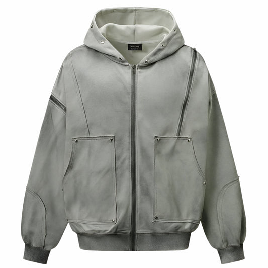 [Product/Model Name] + [Angle/View] + [Visible Aesthetic \& Material Details] + [Fit/Silhouette]