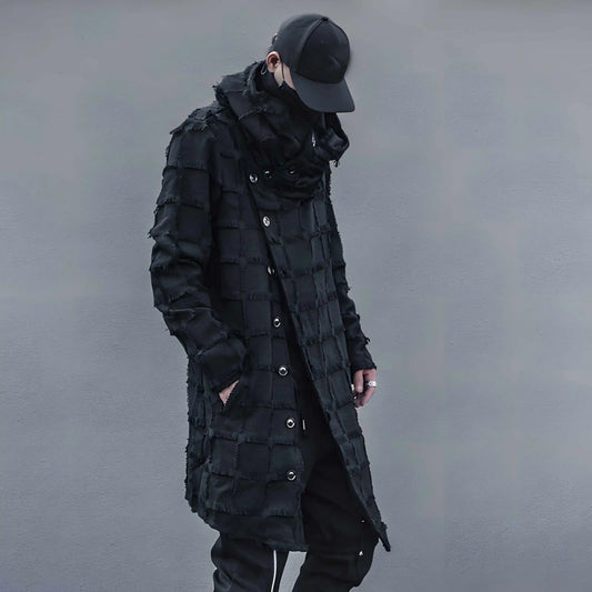 [Product/Model Name] + [Angle/View] + [Visible Aesthetic \& Material Details] + [Fit/Silhouette]
