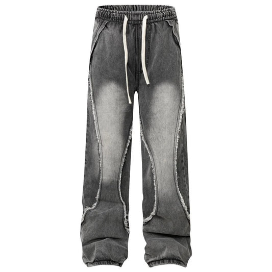 [Product/Model Name] + [Angle/View] + [Visible Aesthetic \& Material Details] + [Fit/Silhouette]