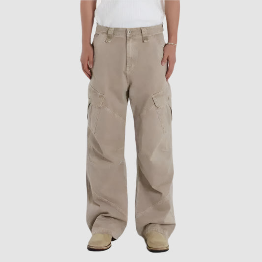 [Product/Model Name] + [Angle/View] + [Visible Aesthetic \& Material Details] + [Fit/Silhouette]