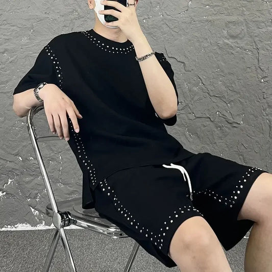 [Product/Model Name] + [Angle/View] + [Visible Aesthetic \& Material Details] + [Fit/Silhouette]