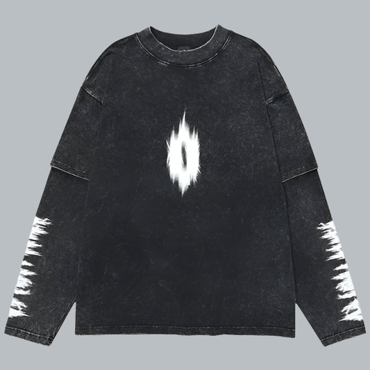 [Product/Model Name] + [Angle/View] + [Visible Aesthetic \& Material Details] + [Fit/Silhouette]