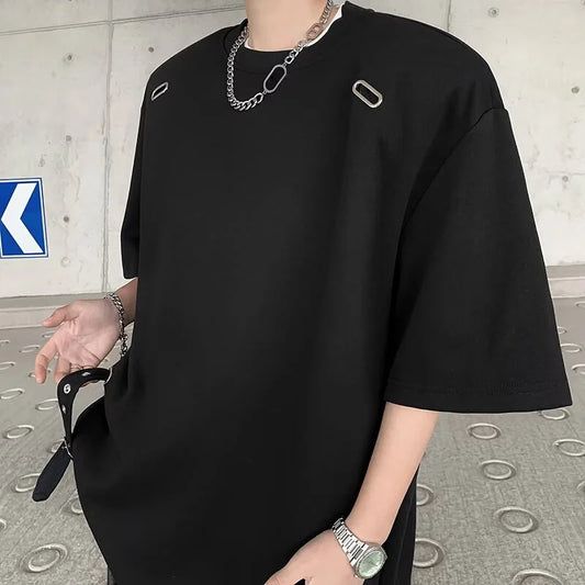 [Product/Model Name] + [Angle/View] + [Visible Aesthetic \& Material Details] + [Fit/Silhouette]