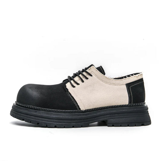 [Product/Model Name] + [Angle/View] + [Visible Aesthetic \& Material Details] + [Fit/Silhouette]
