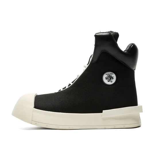[Product/Model Name] + [Angle/View] + [Visible Aesthetic \& Material Details] + [Fit/Silhouette]