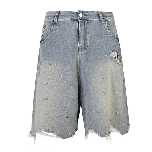 [Product/Model Name] + [Angle/View] + [Visible Aesthetic \& Material Details] + [Fit/Silhouette]
