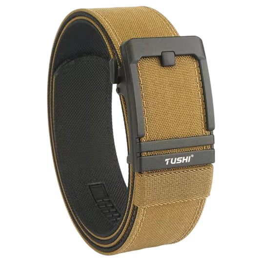 Voidwear SC//12 tactical nylon belt styled with cyberpunk cargo pants in urban night setting