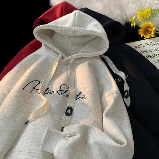 VOIDWEAR VDR_VANISH_09 Echo gothic graphic pullover hoodie, washed midweight knit, vanish mode hood, oversized streetwear layering
